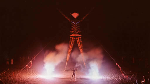 The Man and Crimson in 1991 