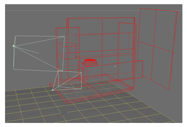creating parallax with camera projection a