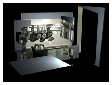 creating parallax with camera projection c